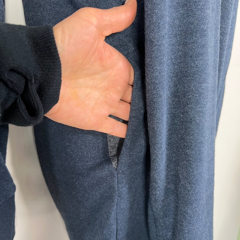 Prana Cozy‎ Up Terry Dress with Lacing and Pockets, XS - Picture 5 of 16